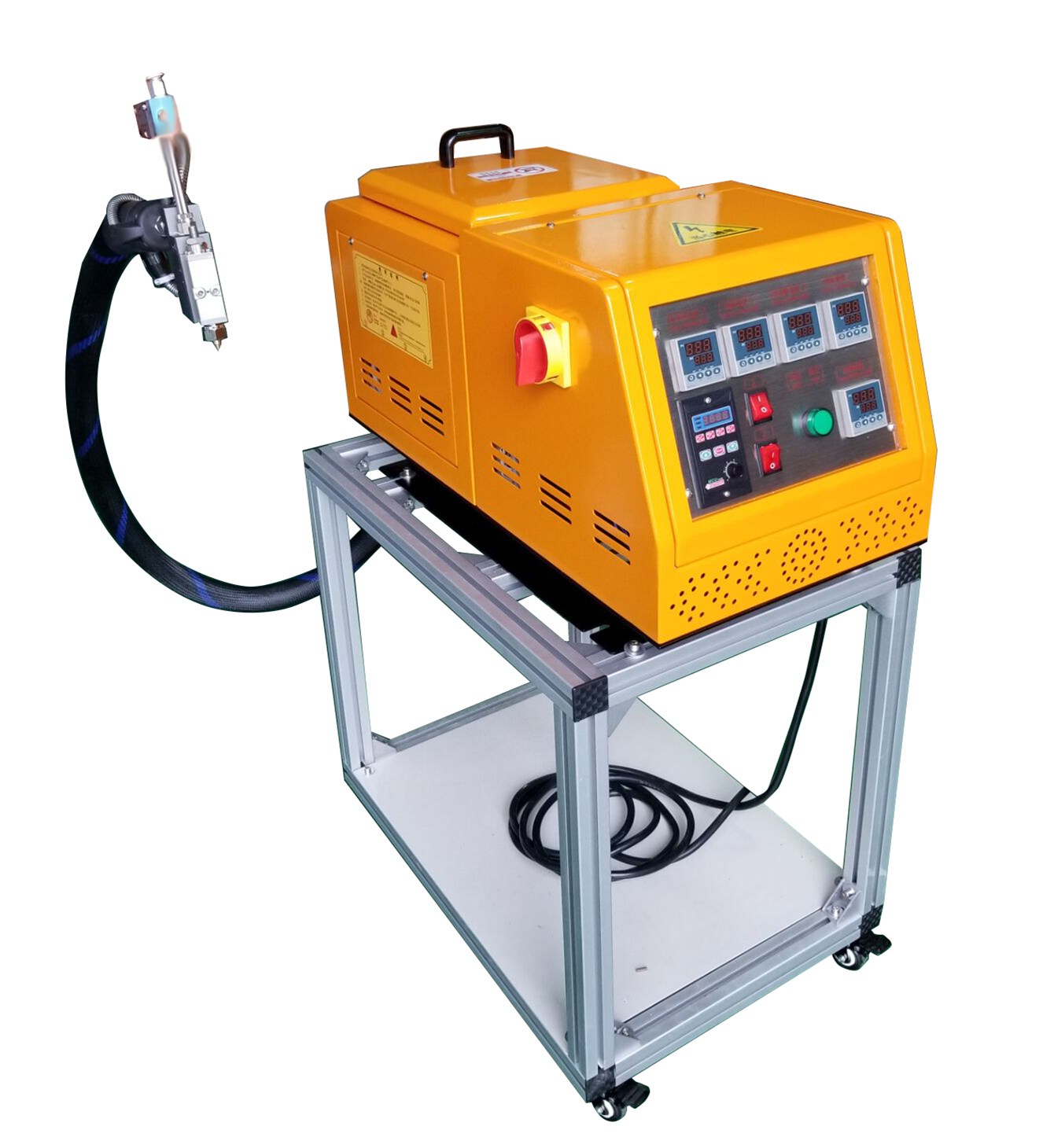 HS-6005M hot melt glue machine (gear pump 5 liters) characteristics and uses of hot melt glue machine